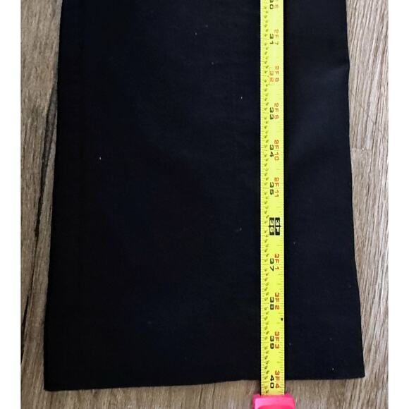 MM Lafleur Wms Sz 16 Black Powerstretch The Foster Pants Straight-Leg Workwear - Picture 6 of 9